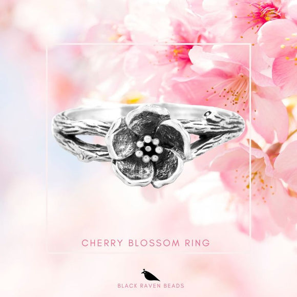 Cherry Blossom Ring Size 7