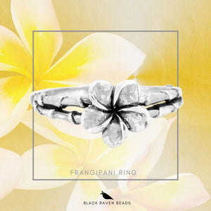 Frangipani Ring Size 7