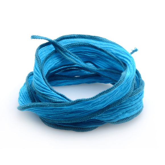 Turquoise Silk Wrap